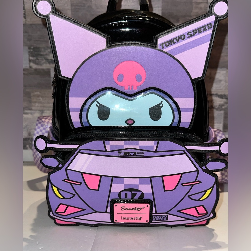 Kuromi Tokyo Racer Loungefly  Backpack *Sold Out*